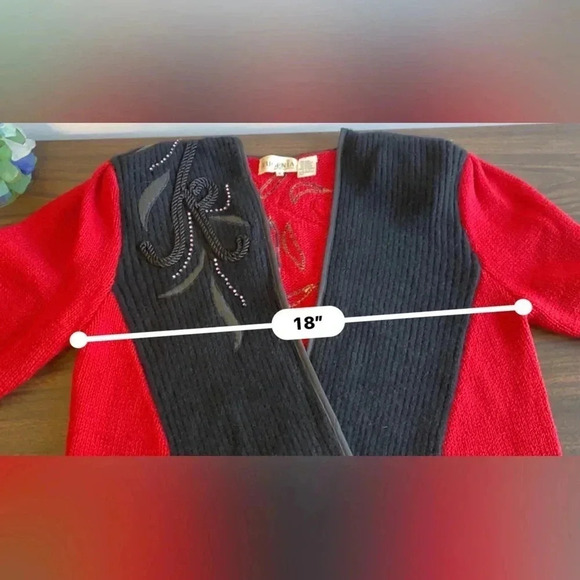 Eugenia By Angenie Designer Sweater Wool Blend Size S - Picture 13 of 17